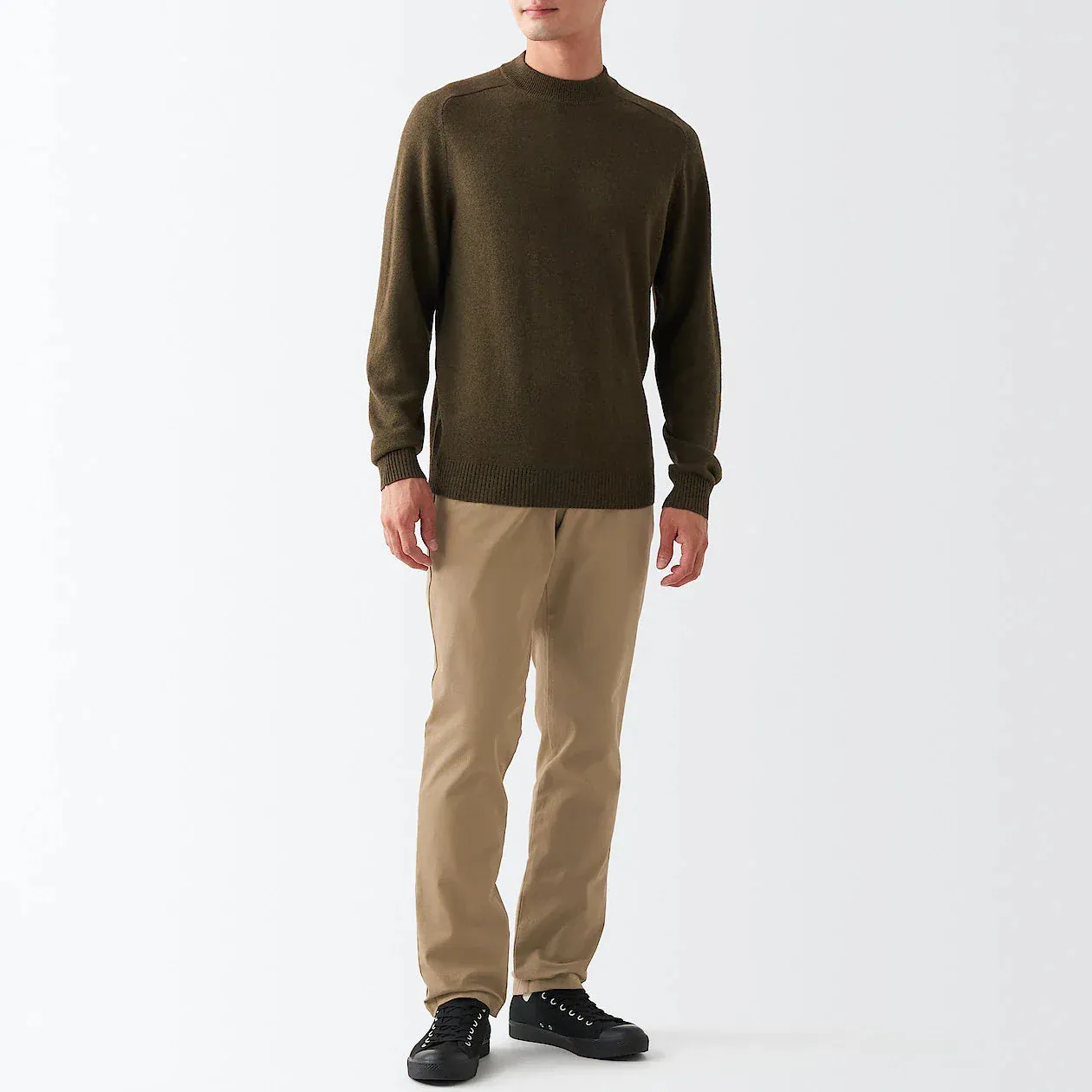 Men's 4-Way Stretch Chino Slim Pants Inseam 85cm