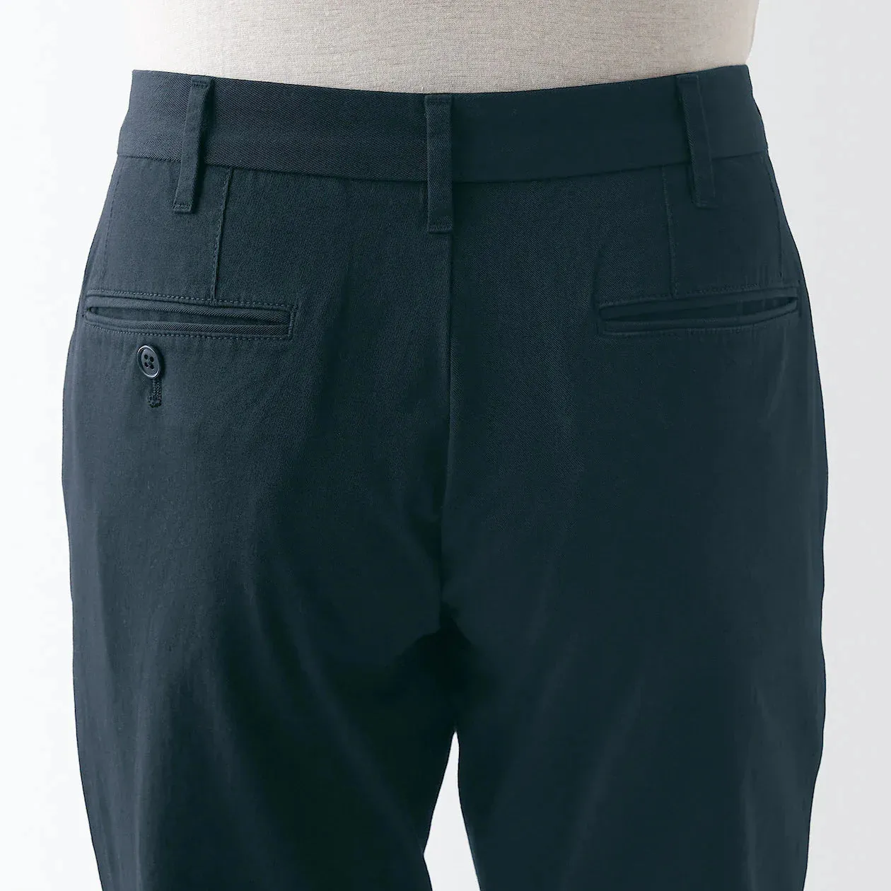Men's 4-Way Stretch Chino Slim Pants Inseam 85cm