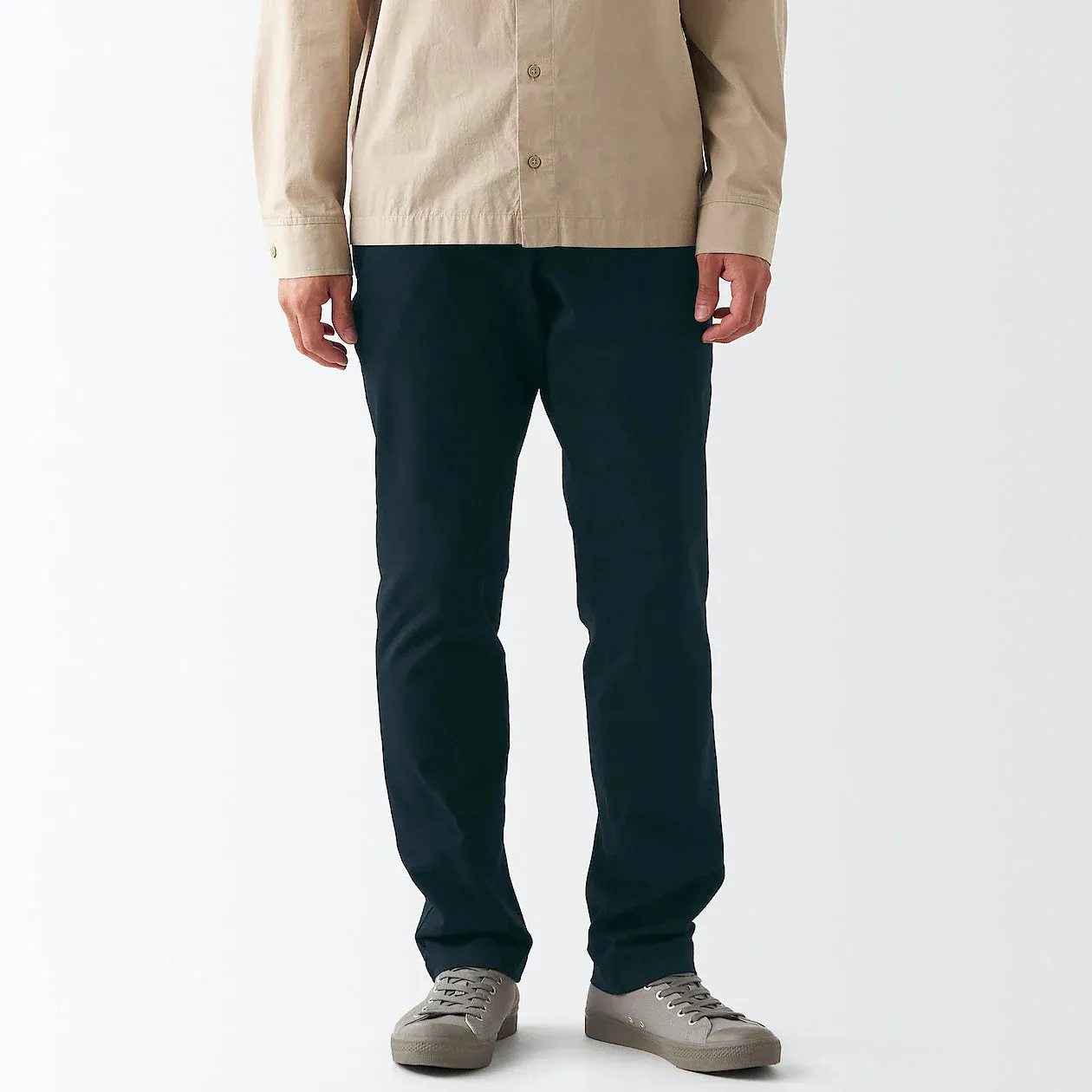 Men's 4-Way Stretch Chino Slim Pants Inseam 85cm