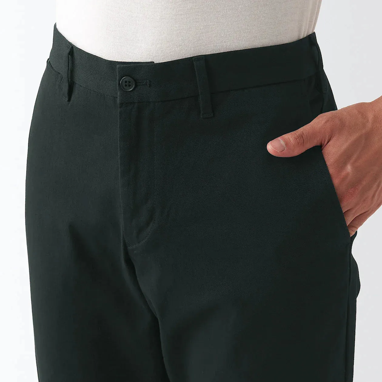 Men's 4-Way Stretch Chino Slim Pants Inseam 85cm