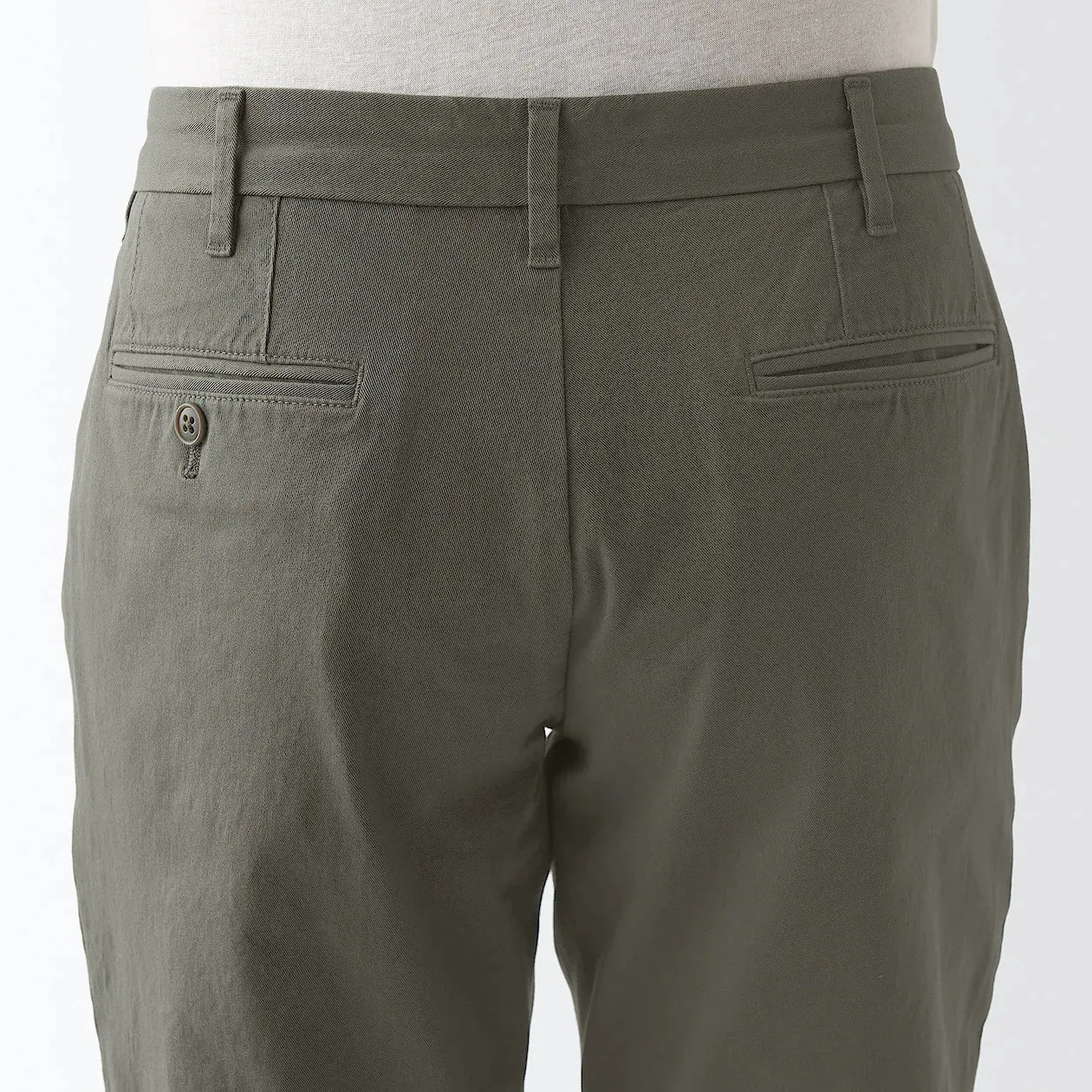Men's 4-Way Stretch Chino Slim Pants Inseam 85cm