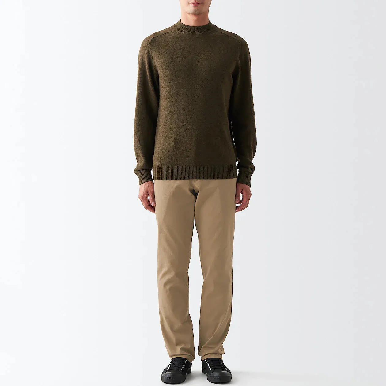 Men's 4-Way Stretch Chino Slim Pants Inseam 85cm