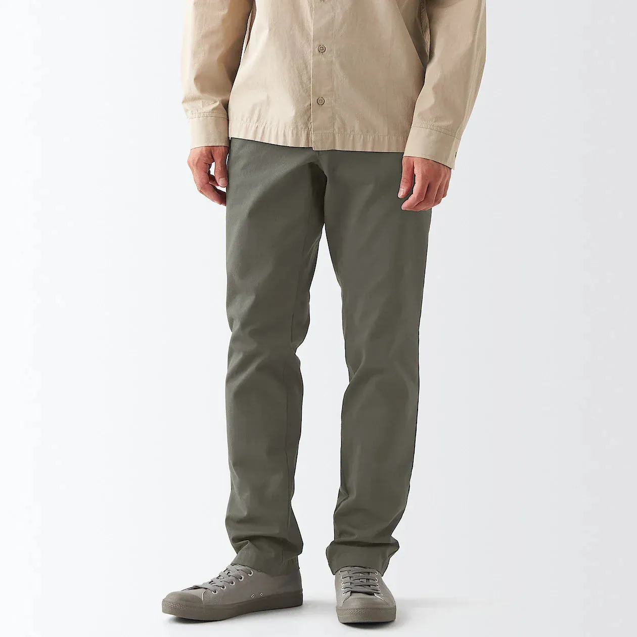 Men's 4-Way Stretch Chino Slim Pants Inseam 85cm