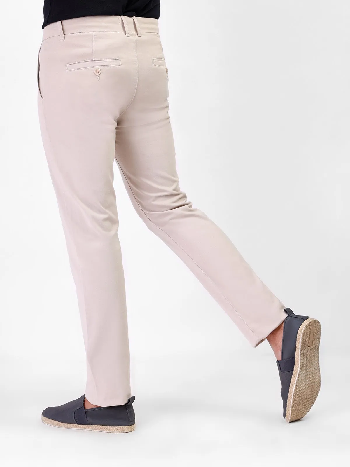 Men's Light Beige Chino Pant - EMBCP20-004