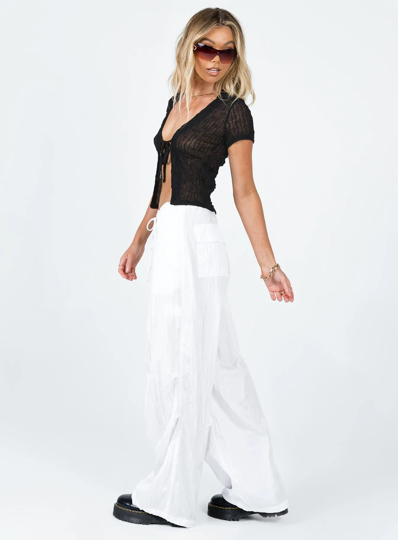 Motel Chute Trousers Ivory
