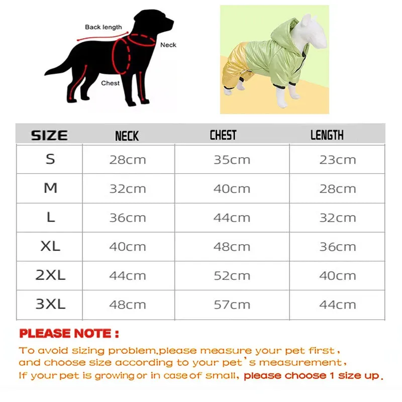 New Winter Pet Dog Clothes | Waterproof Warm Down Jacket for Small Dogs | Cotton Hoodies Coat for Chihuahua & Puppy Clothing
