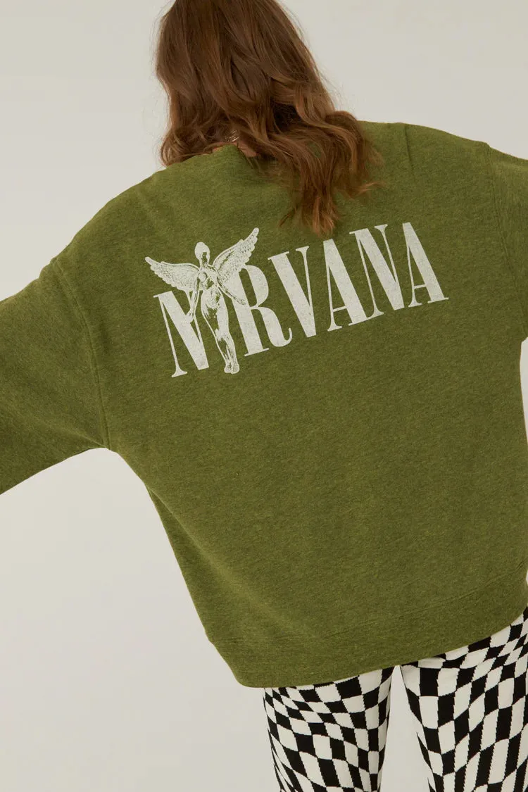 NIRVANA IN UTERO TOUR OVERSIZED CREW