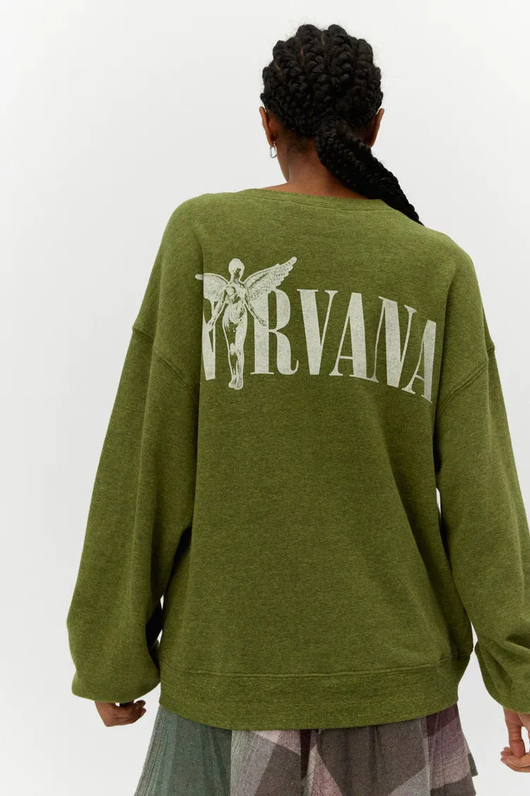 NIRVANA IN UTERO TOUR OVERSIZED CREW