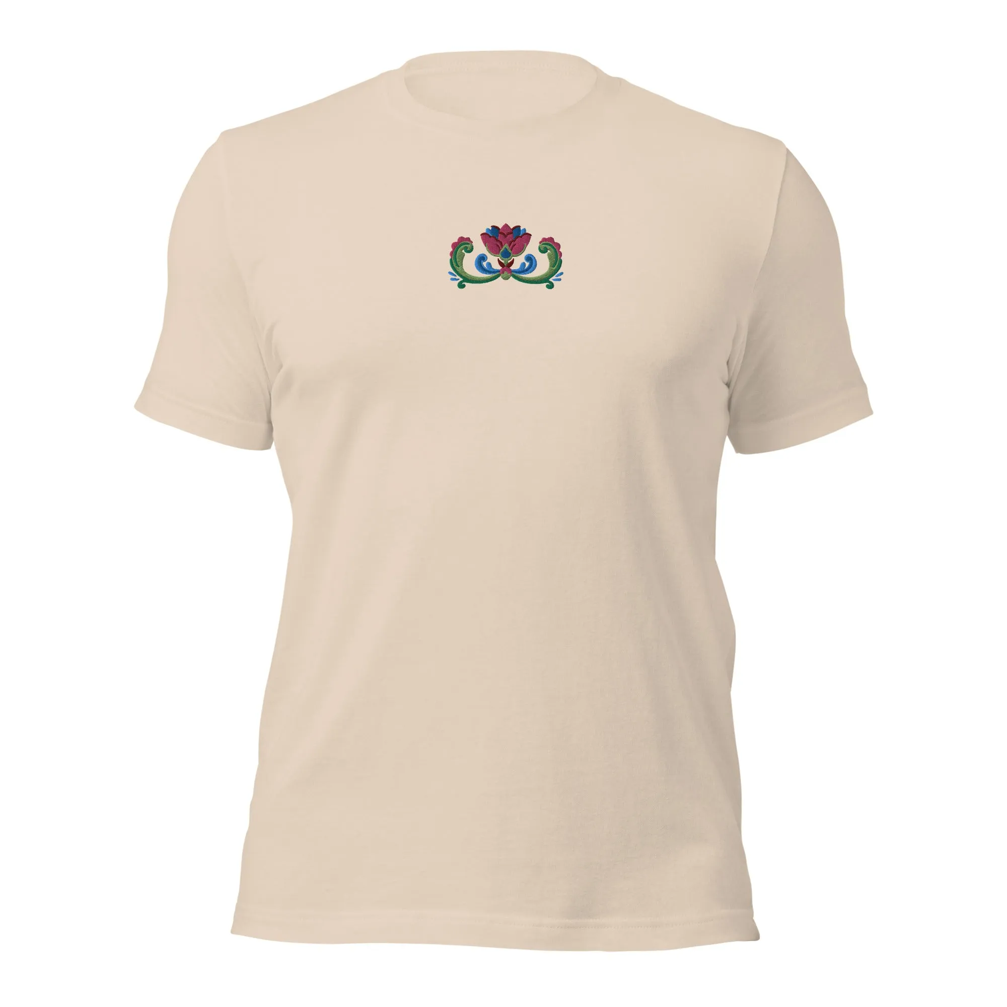Norwegian Rosemaling Embroidered T-Shirt