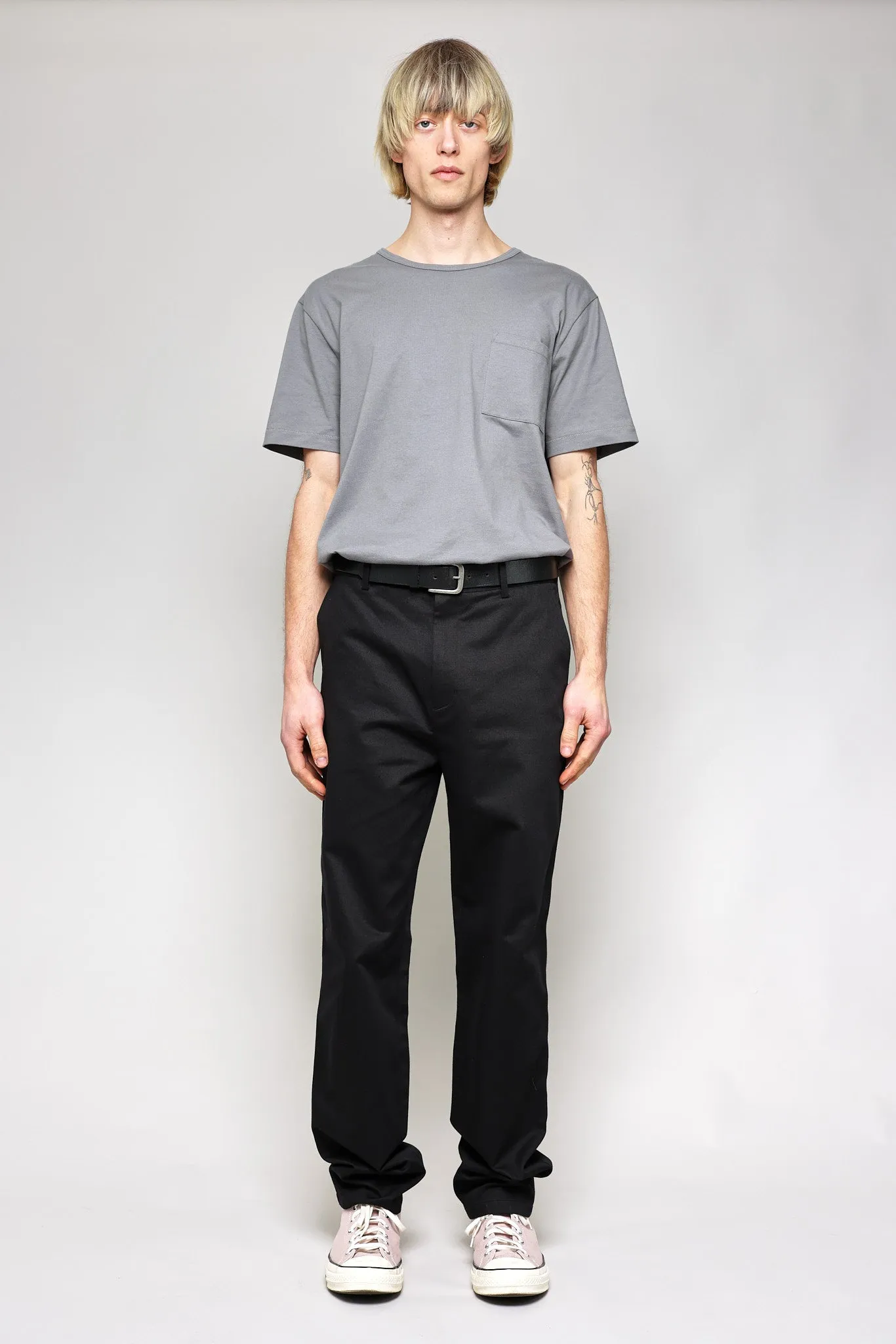 NS1203-4 Japanese Chino 20s Chino Cloth in Black