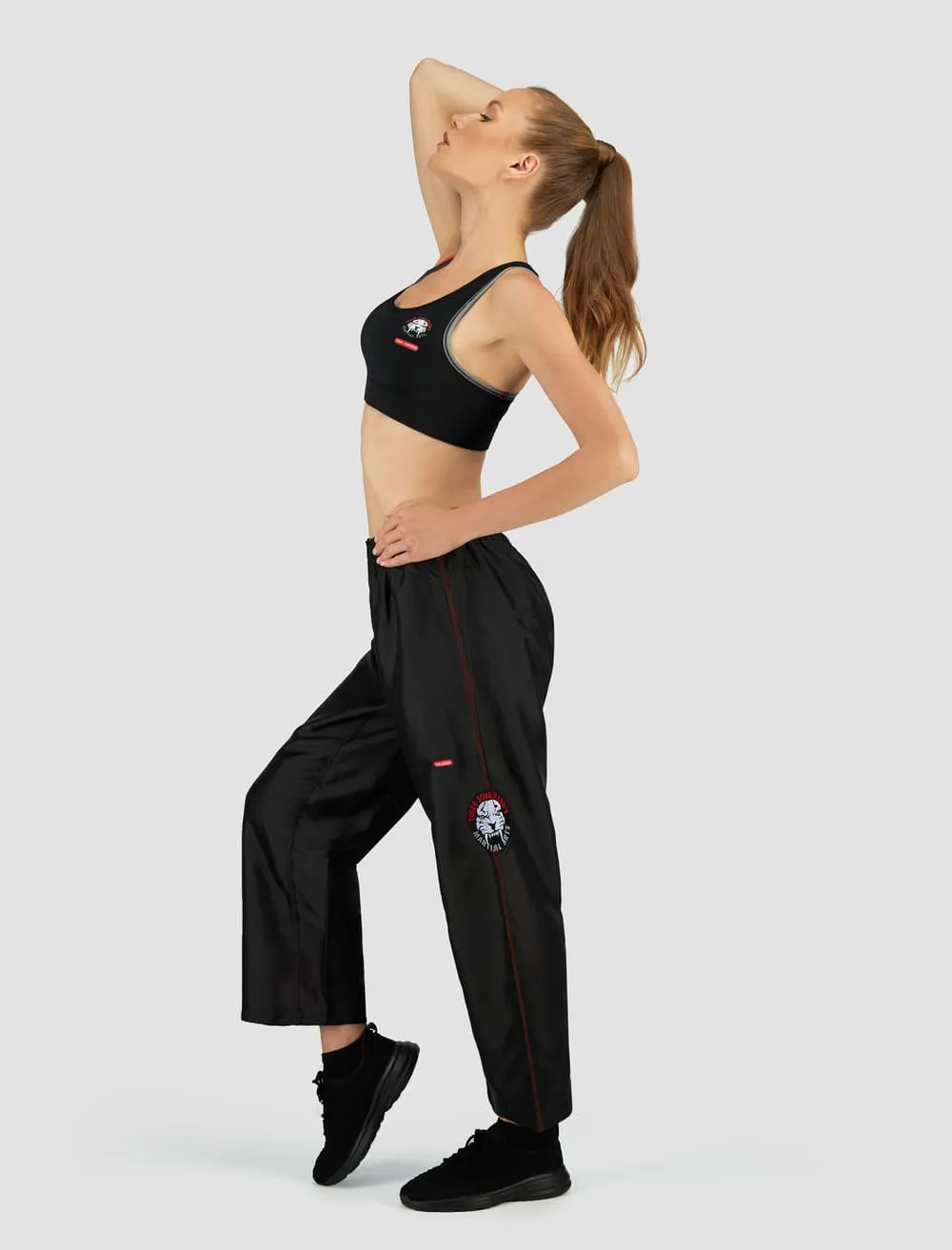 Nylon Uniform Pants Black
