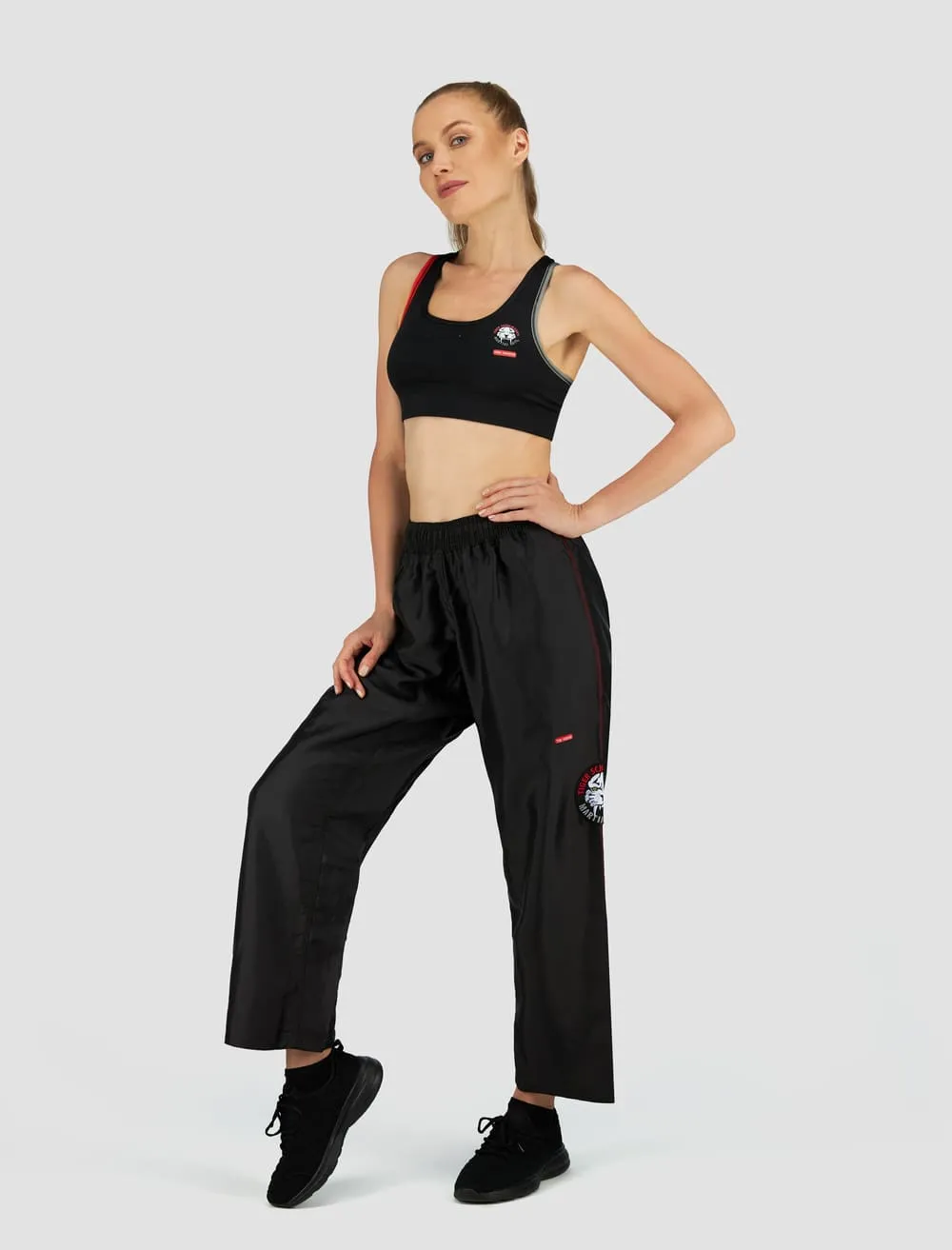 Nylon Uniform Pants Black