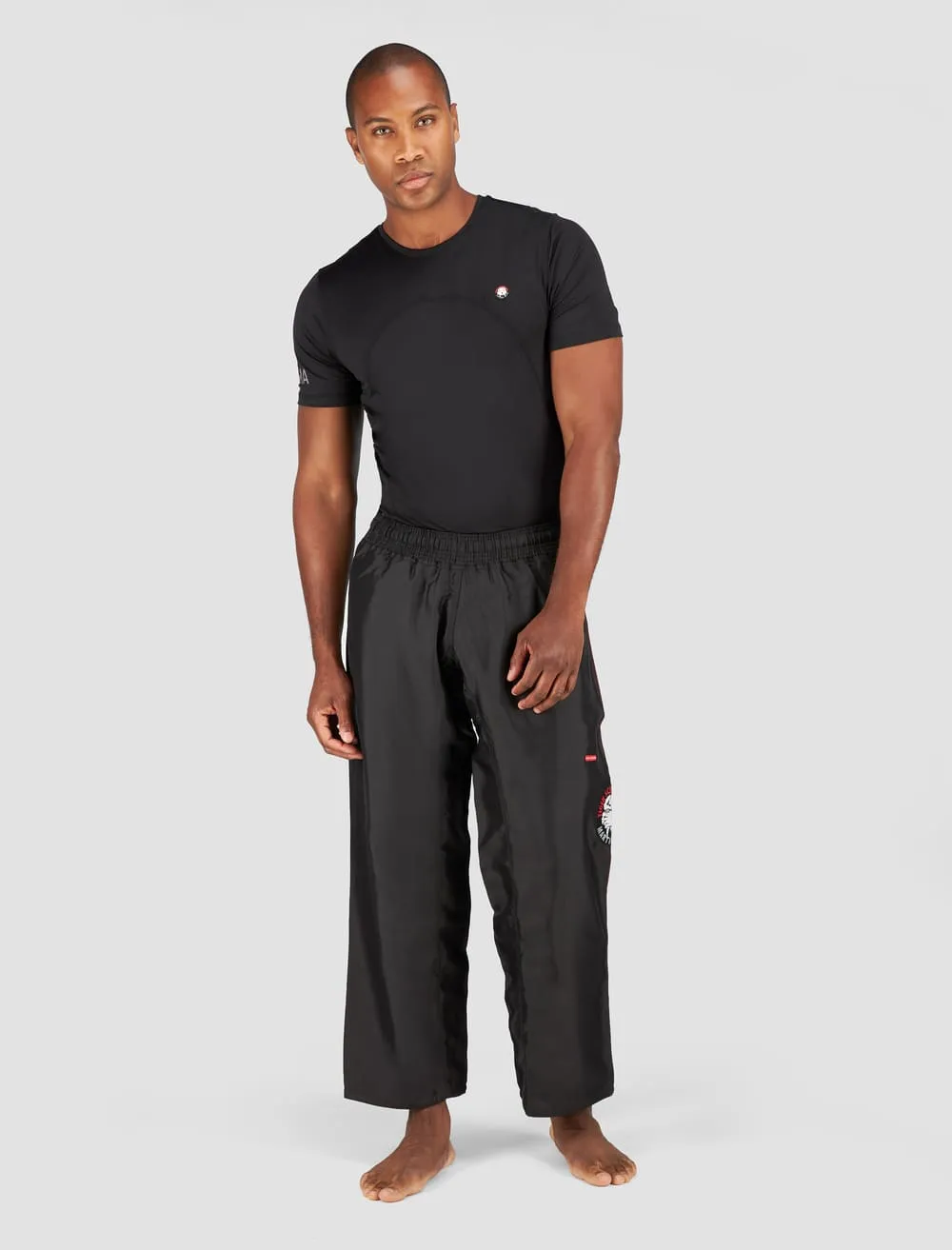 Nylon Uniform Pants Black