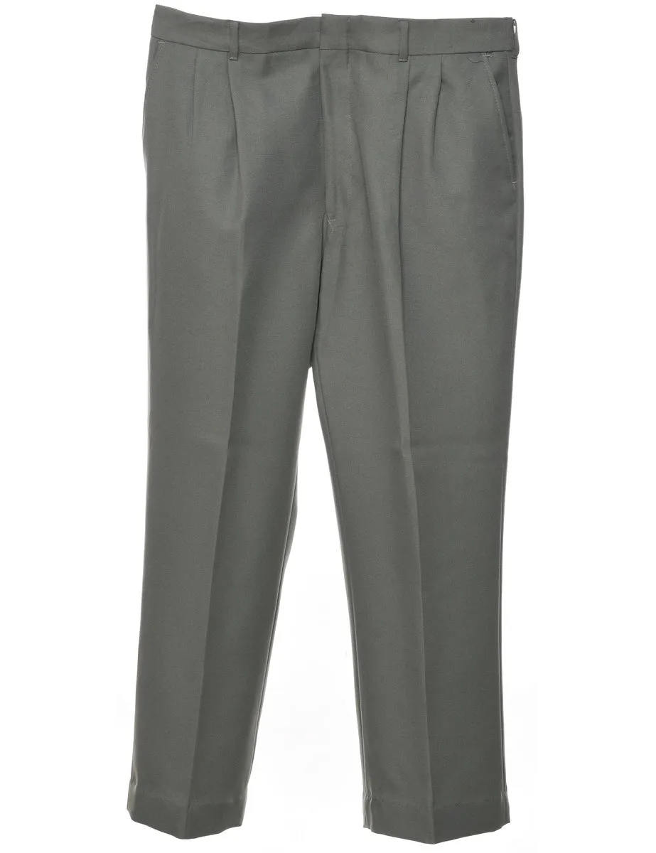 Olive Green Trousers - W36 L28