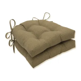 Outdoor/Indoor Monti Chino Reversible Chair Pad (Set of 2)