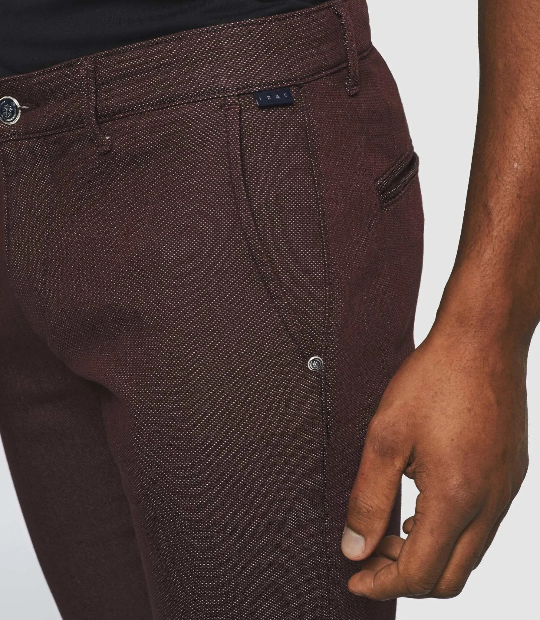 Pantalon casual urbain bordeaux "Nerrebi"