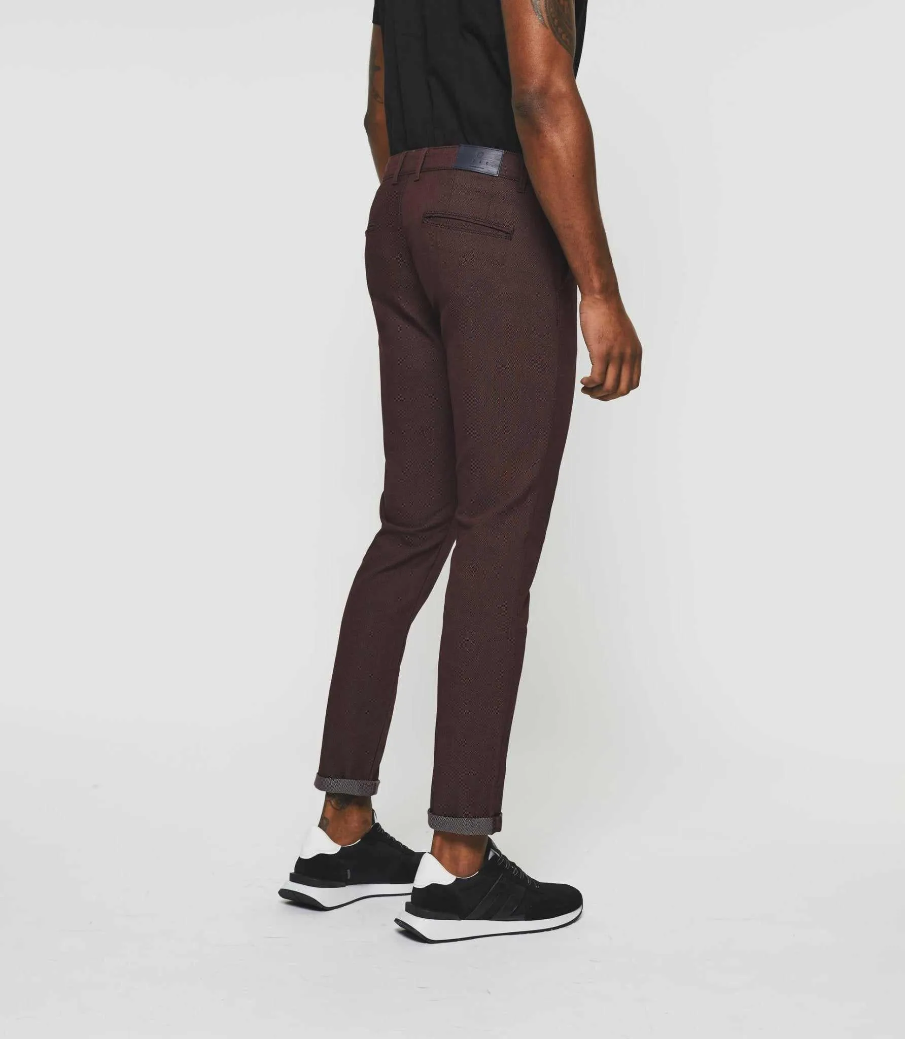Pantalon casual urbain bordeaux "Nerrebi"