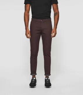 Pantalon casual urbain bordeaux "Nerrebi"
