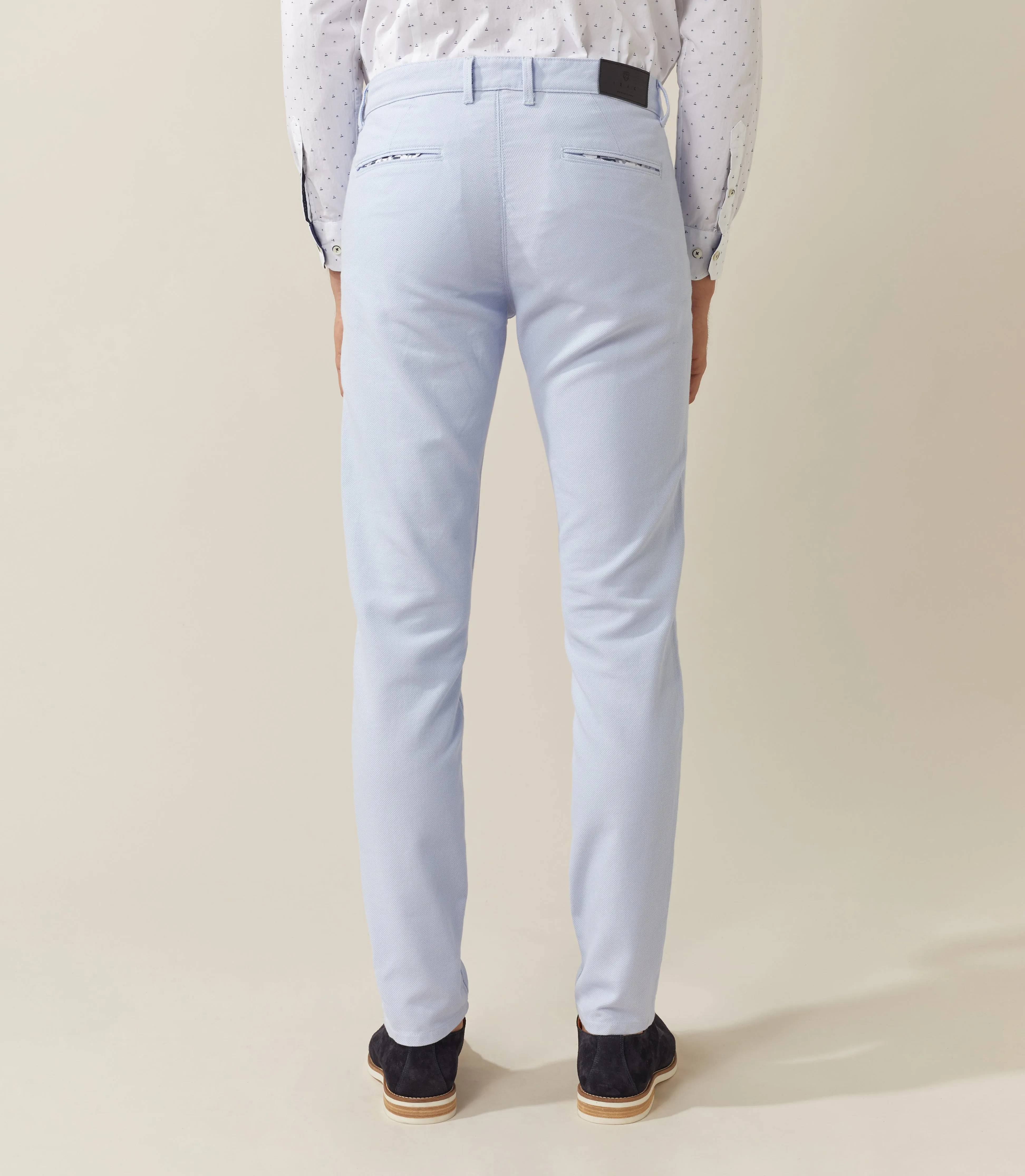 Pantalon urbain bleu-ciel "Nerrebi"