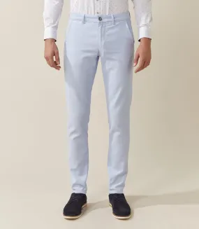 Pantalon urbain bleu-ciel "Nerrebi"