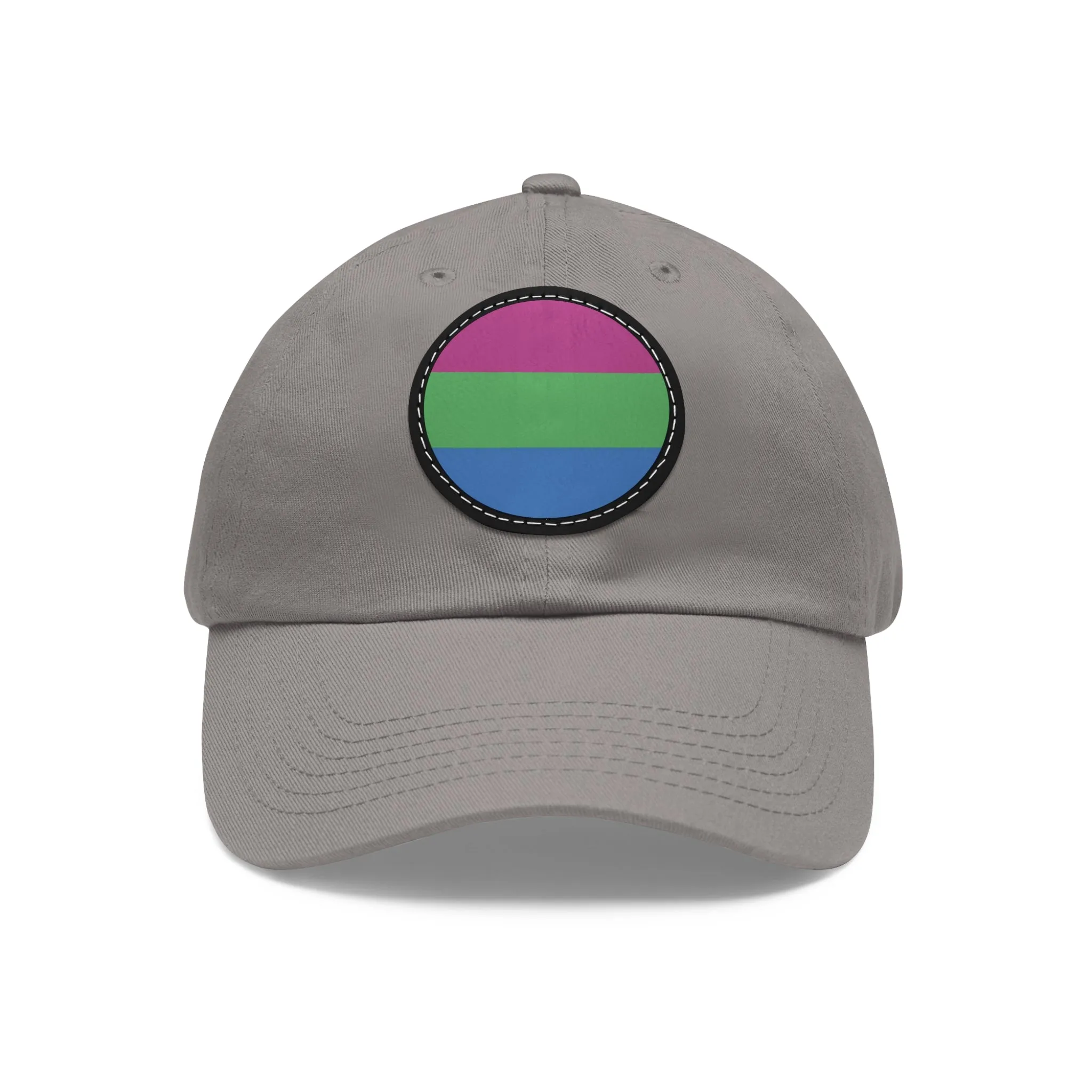 Polysexual Poly Pride Hat with Round Patch
