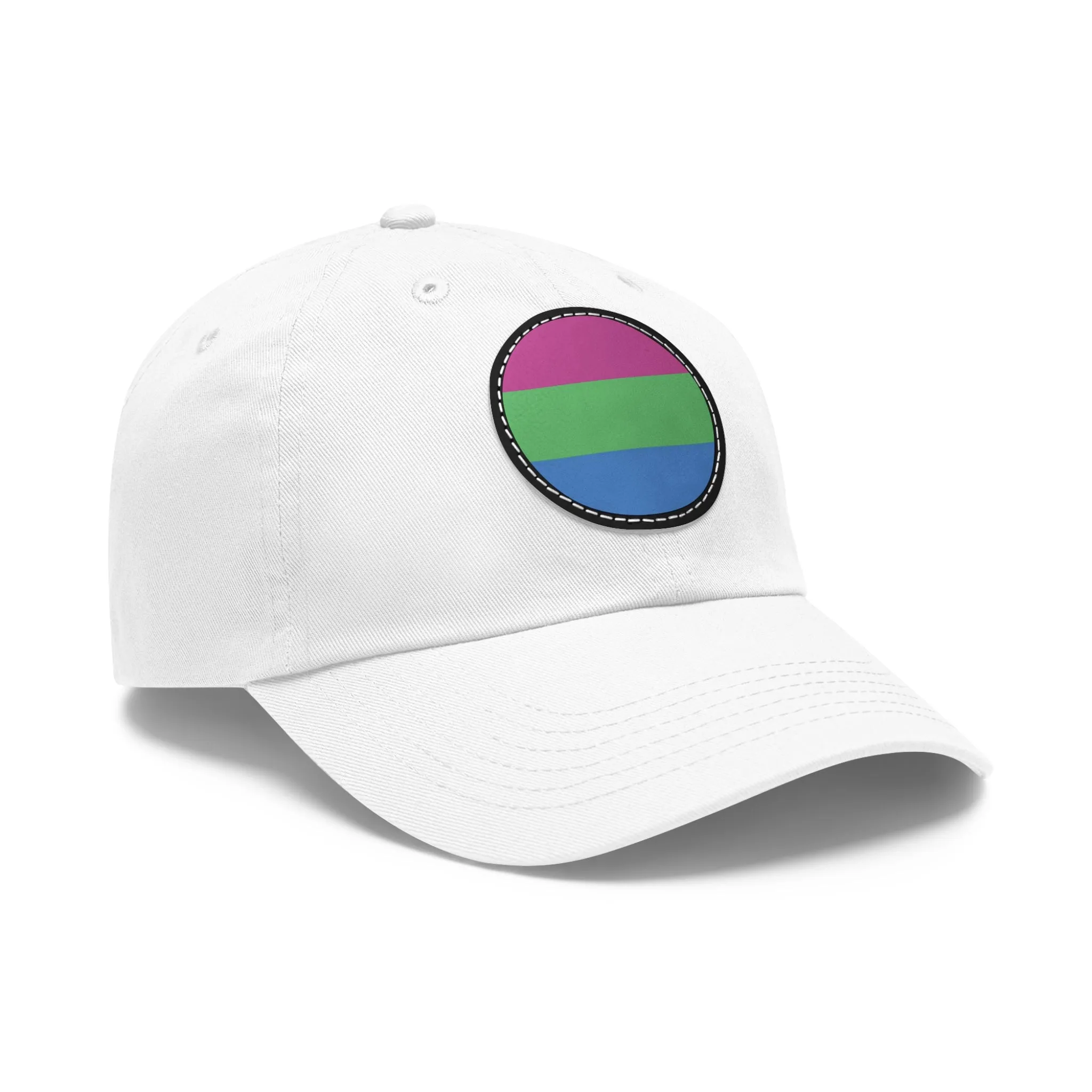 Polysexual Poly Pride Hat with Round Patch