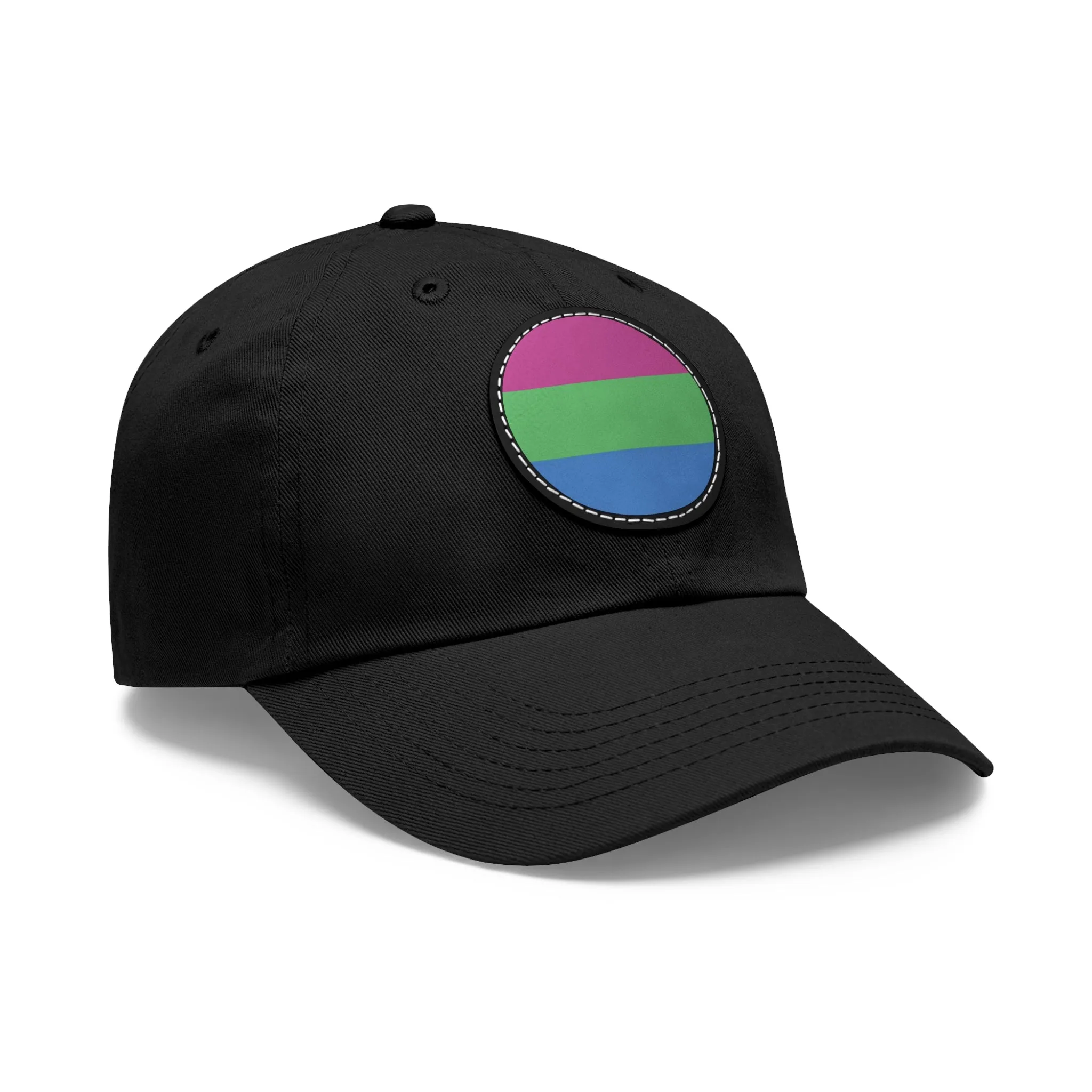 Polysexual Poly Pride Hat with Round Patch