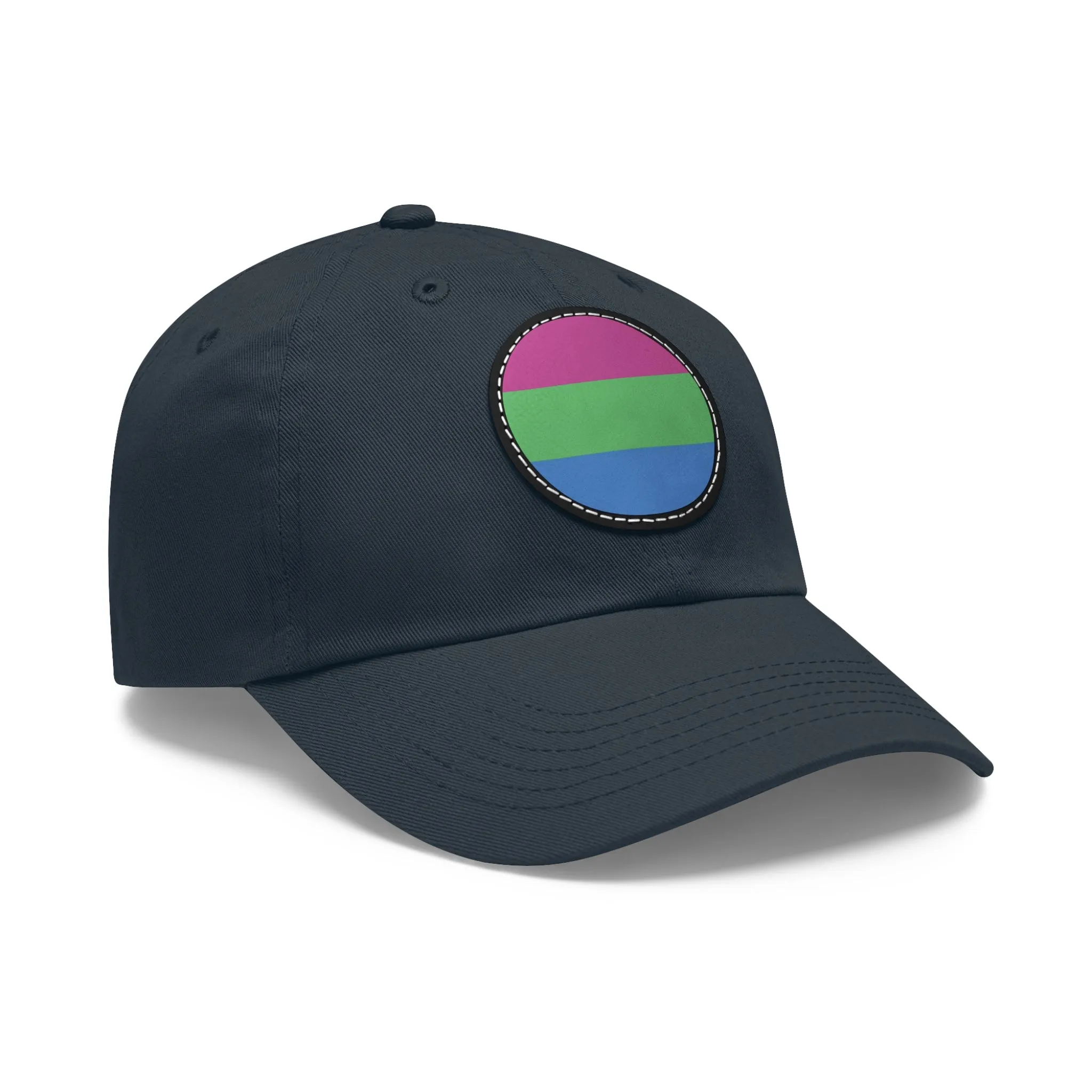 Polysexual Poly Pride Hat with Round Patch