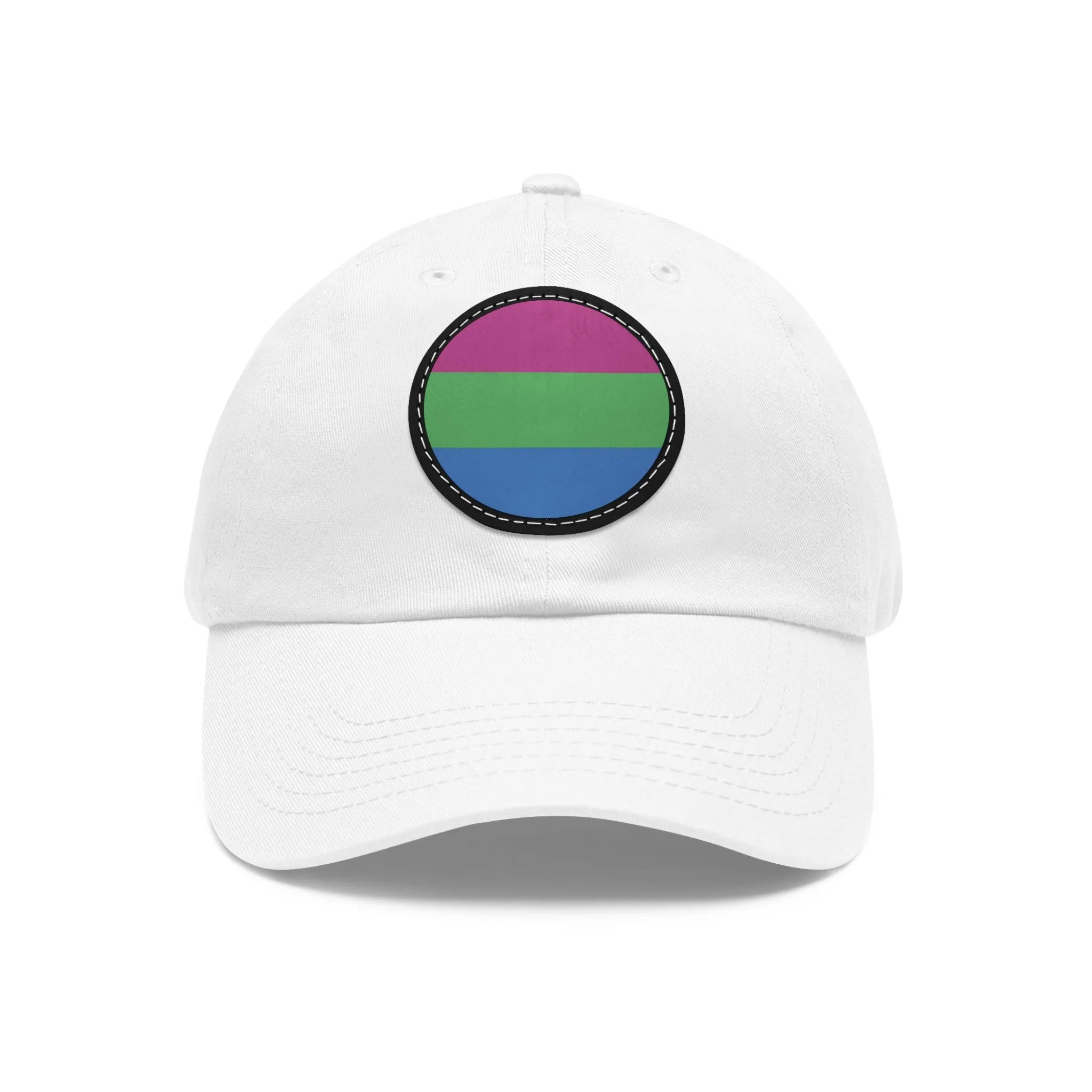 Polysexual Poly Pride Hat with Round Patch