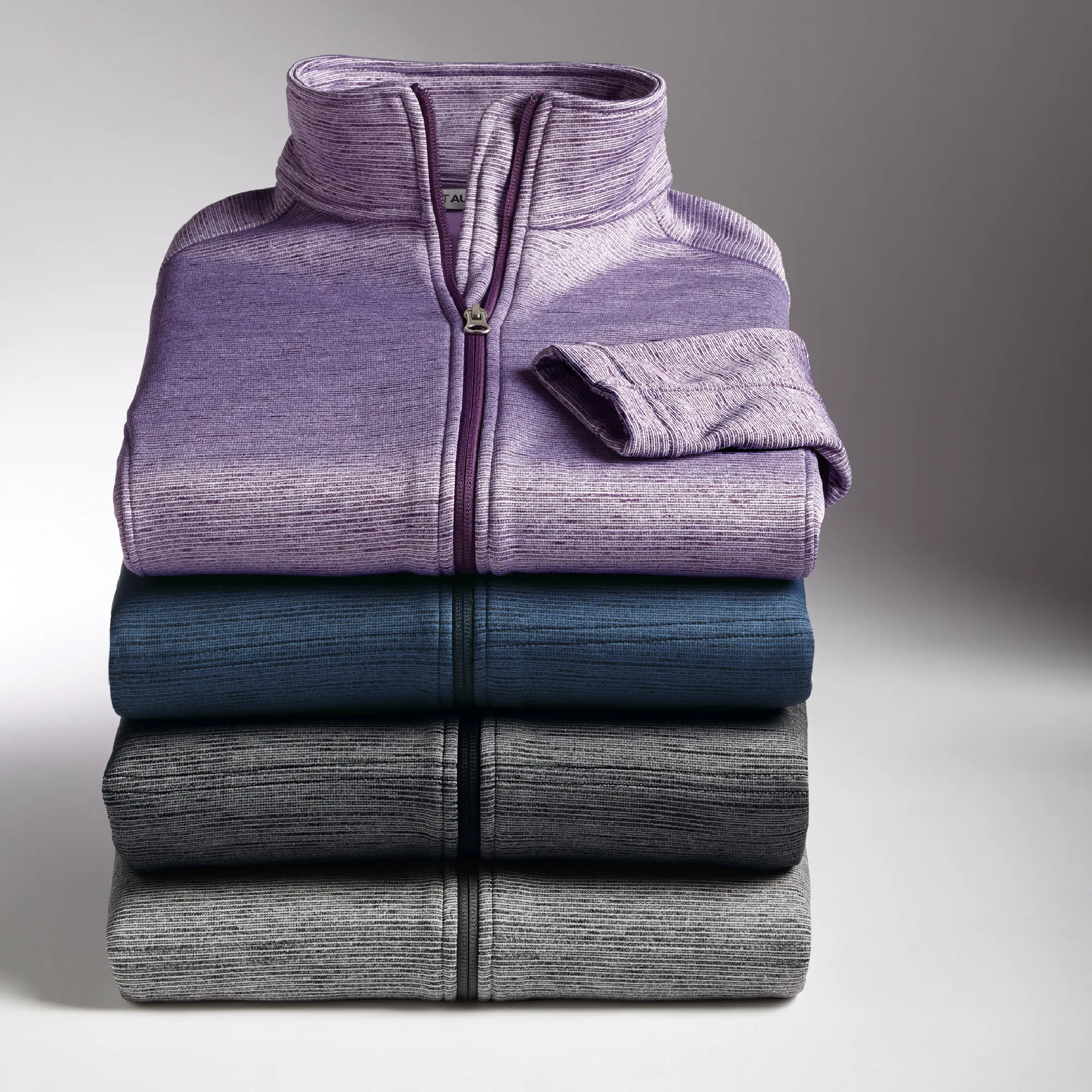 Port Authority® Ladies Digi Stripe Fleece Jacket