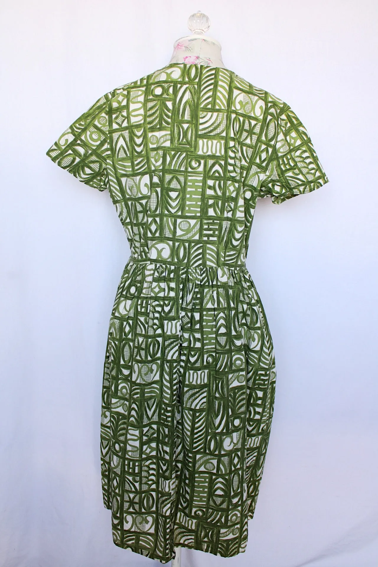 Printed Wrap Dress