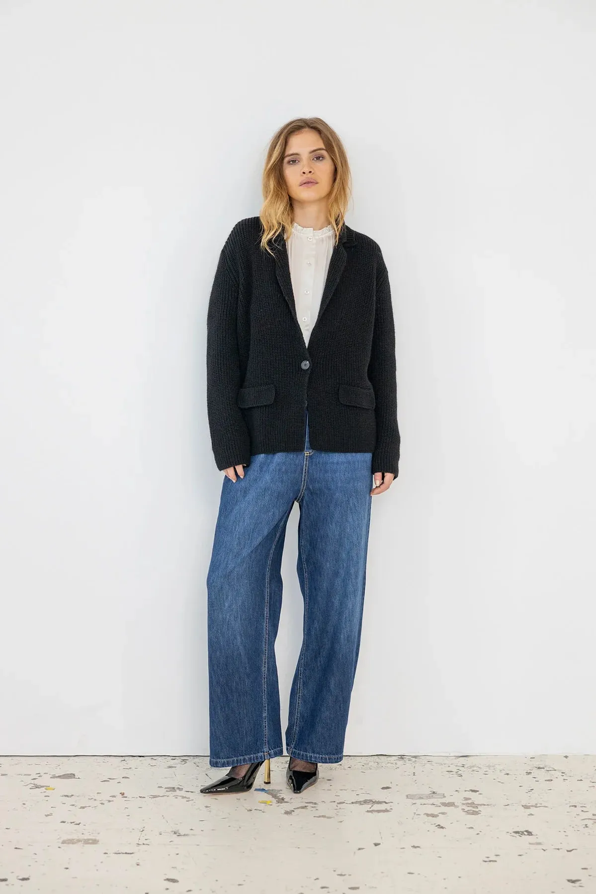 Project AJ117 Polly Trousers - Indigo