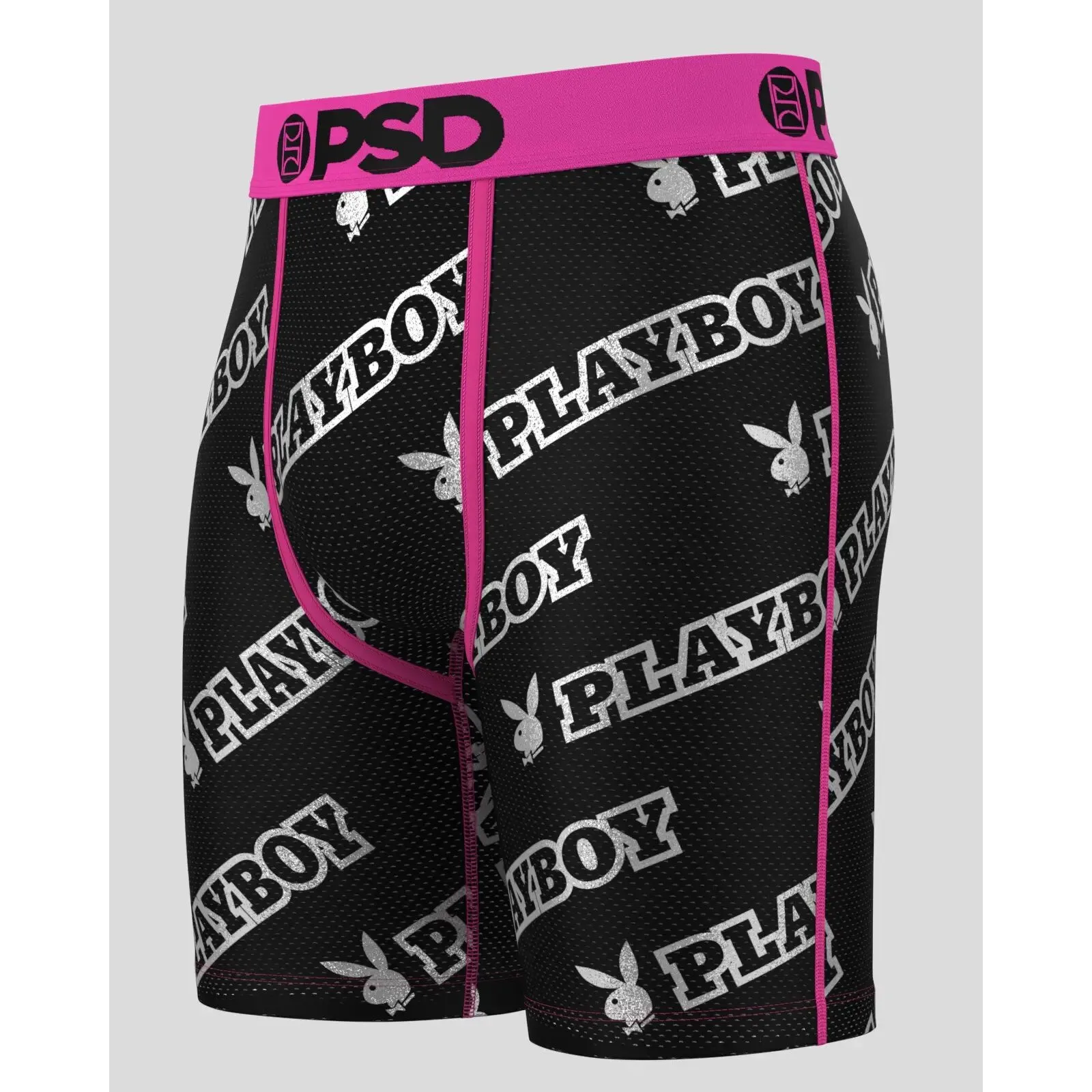 PSD Men's Multicolor Pb Gleam Micro Mesh Boxer Briefs Large Underwear - 224180006-MUL-L
