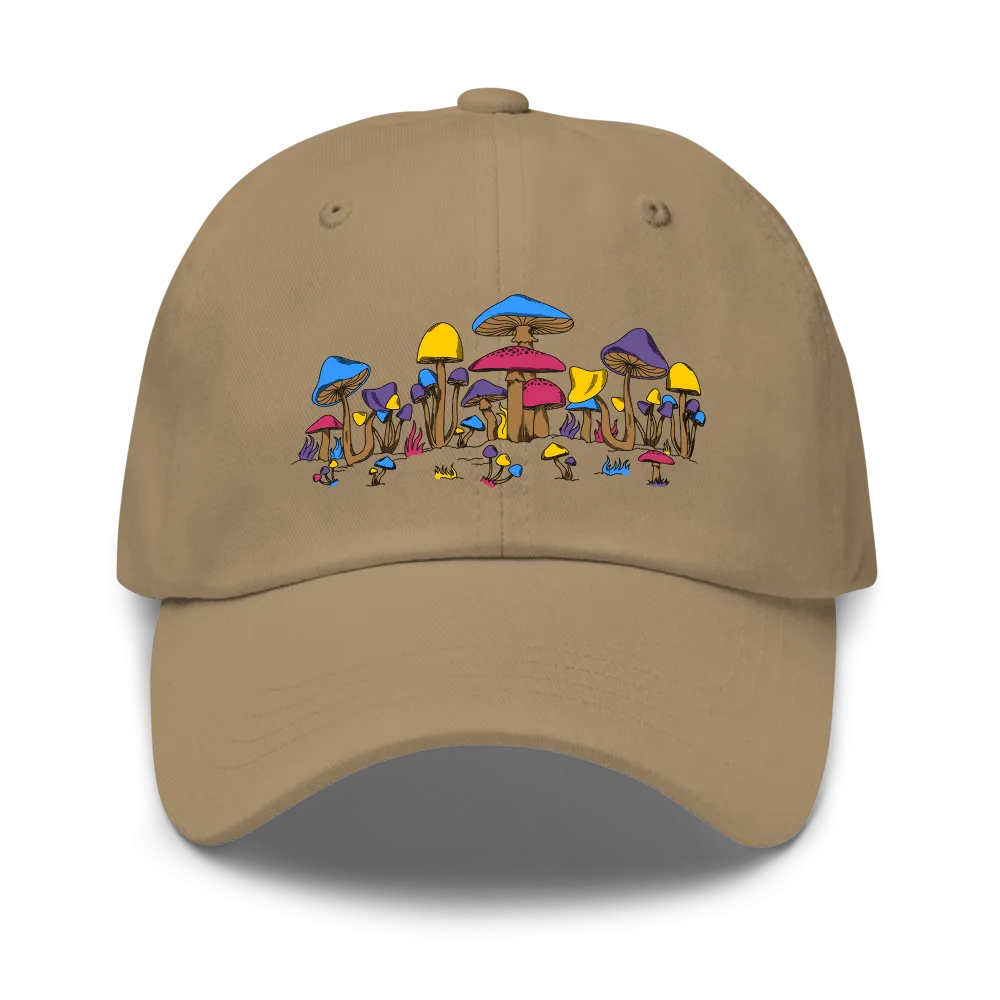 Psi~  Mushrooms Dad Hat