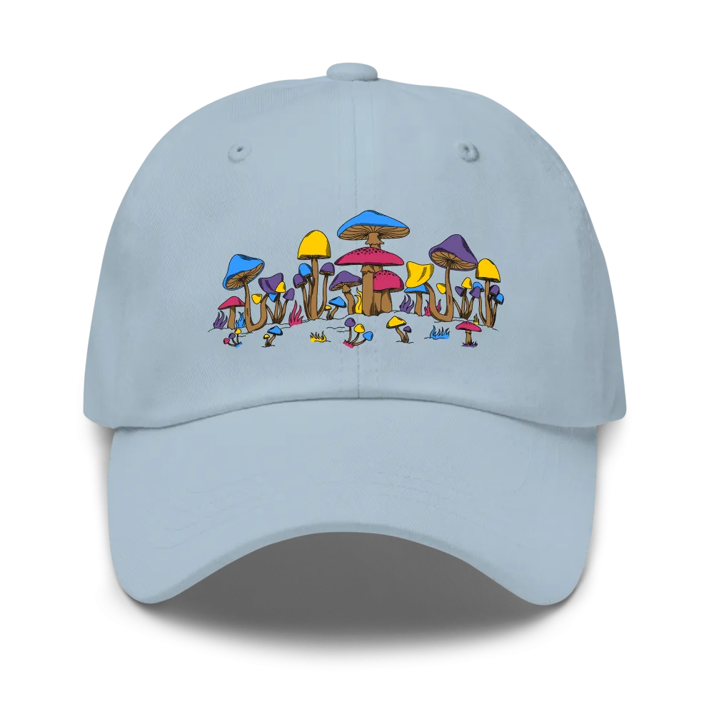 Psi~  Mushrooms Dad Hat