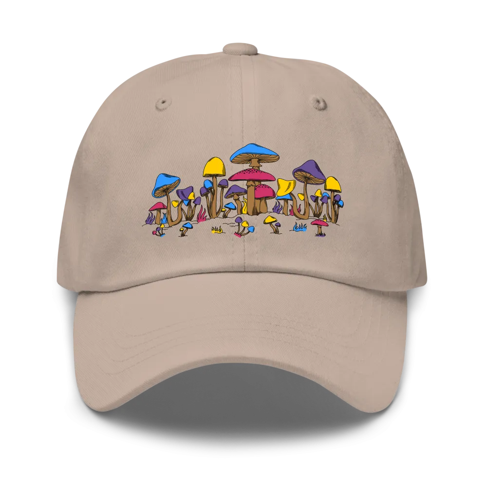Psi~  Mushrooms Dad Hat