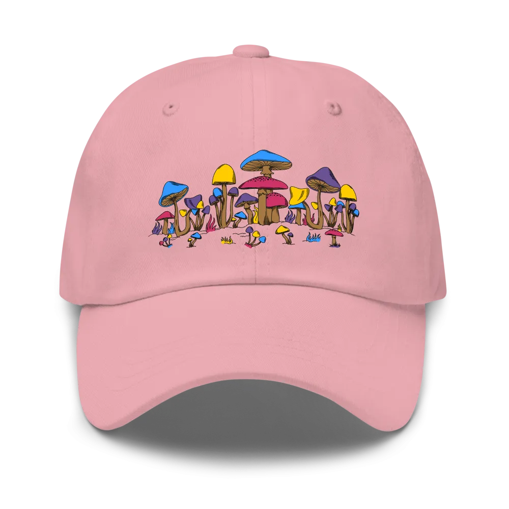 Psi~  Mushrooms Dad Hat