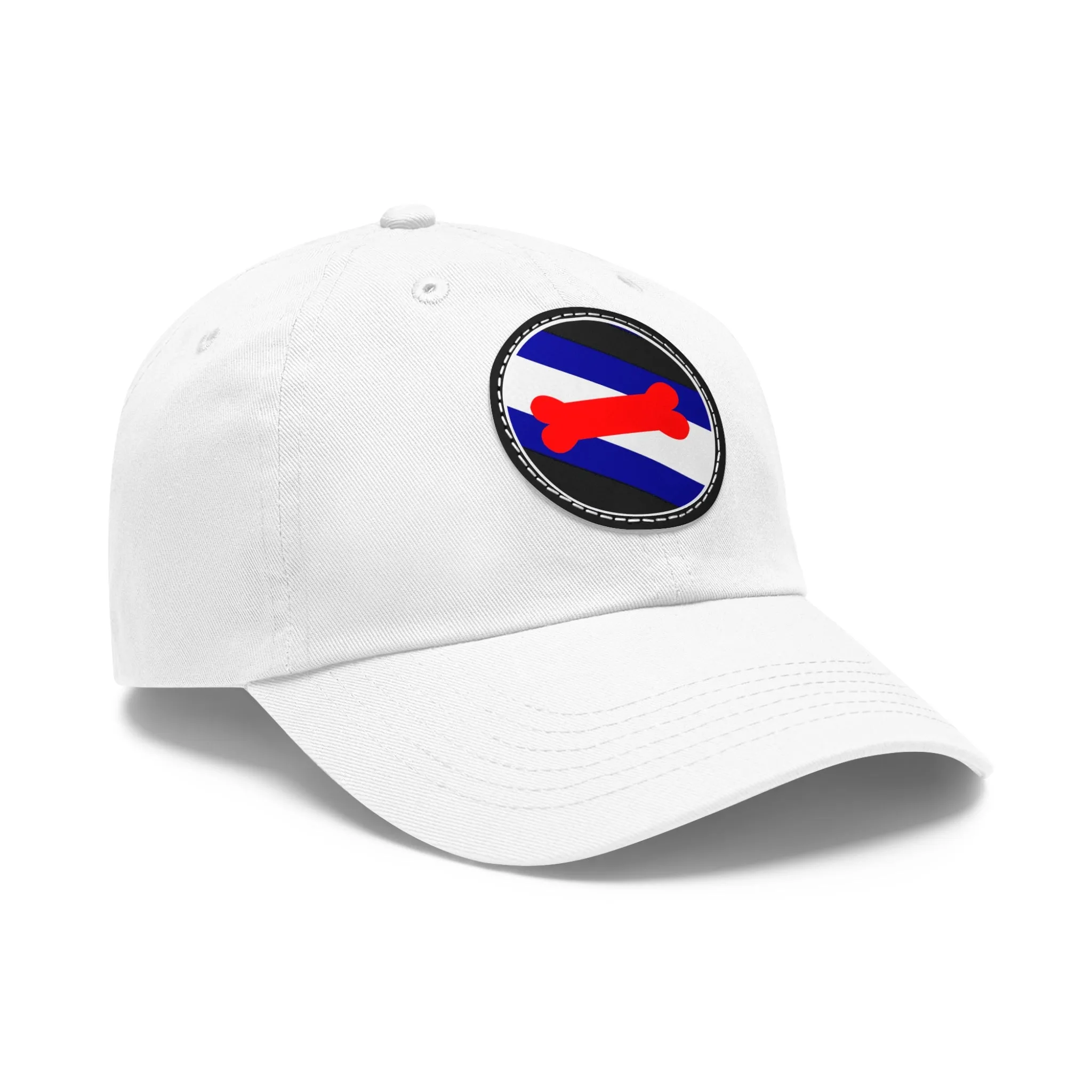 Puppy Play Hat with Round Patch