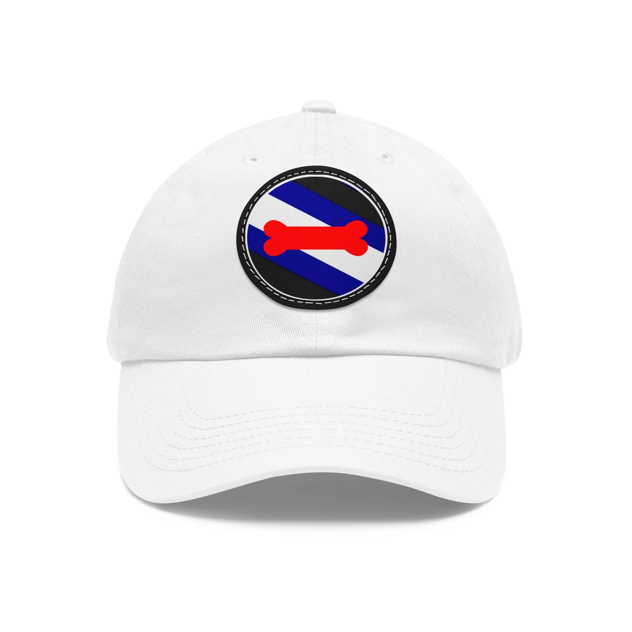 Puppy Play Hat with Round Patch