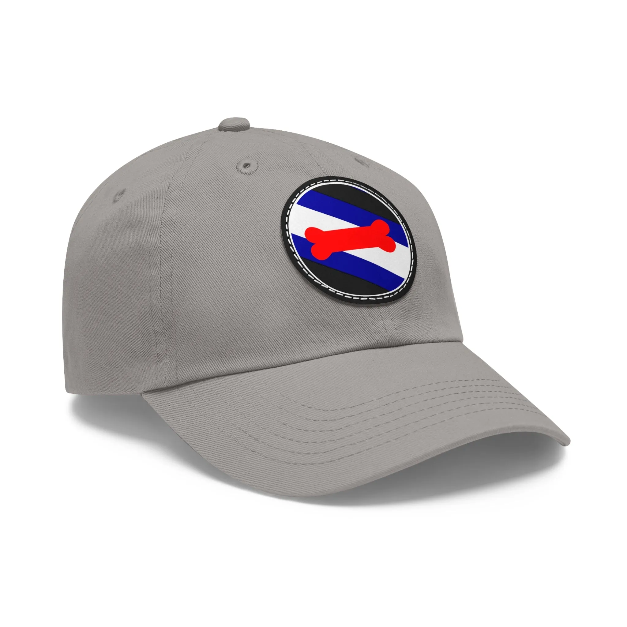 Puppy Play Hat with Round Patch