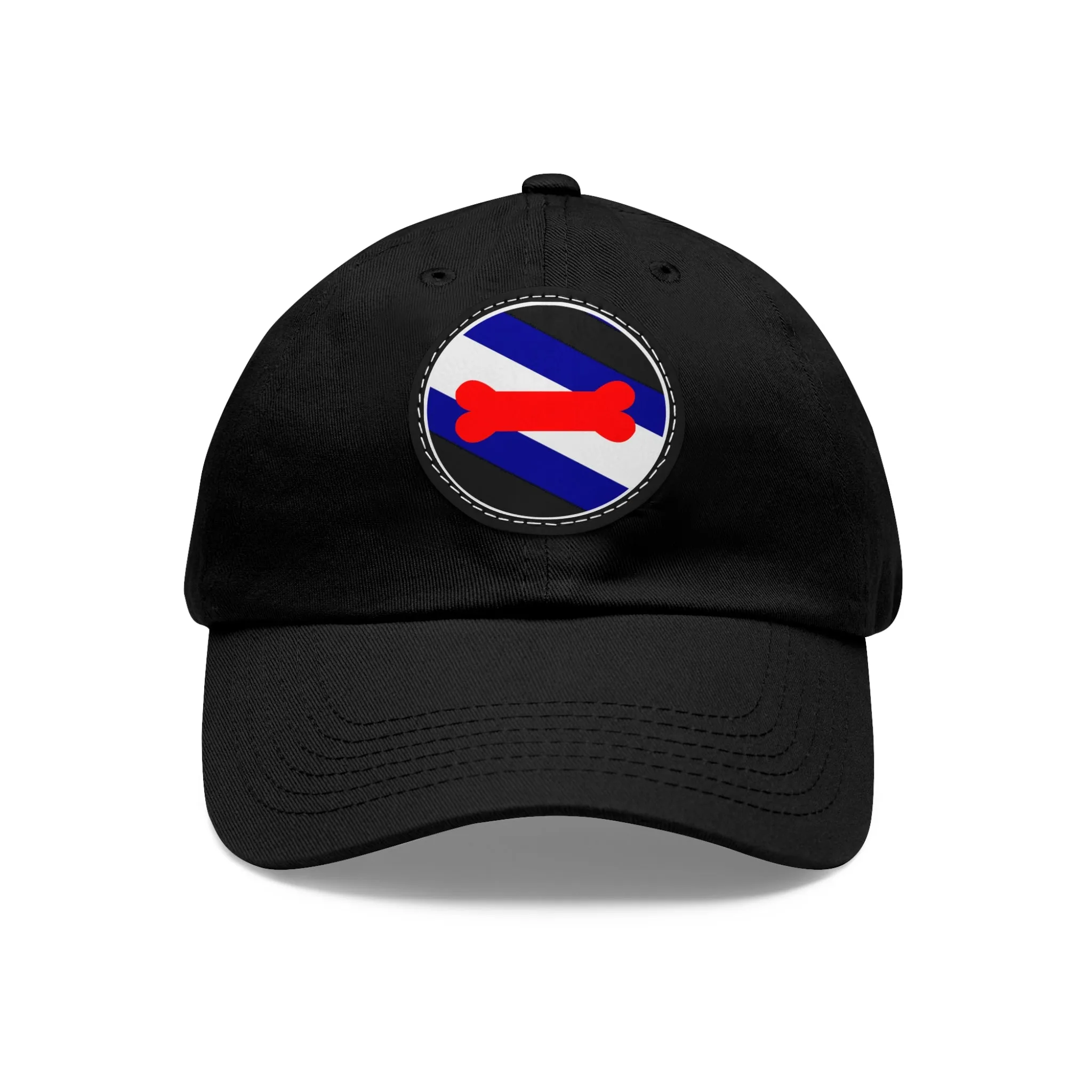 Puppy Play Hat with Round Patch