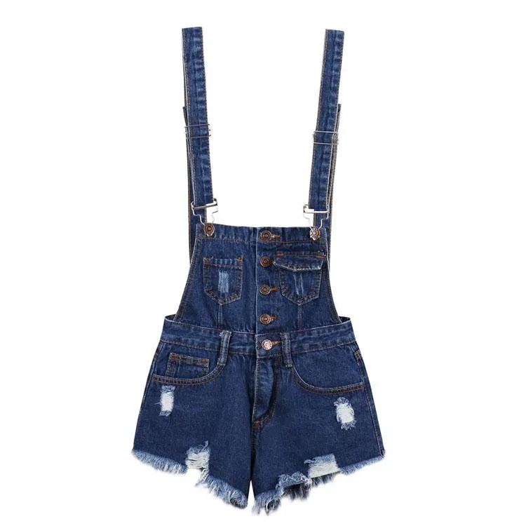 Ripped Denim Short Trouser Pants SD00160