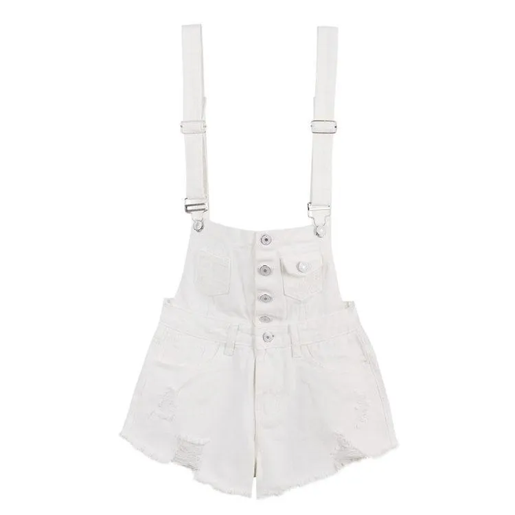 Ripped Denim Short Trouser Pants SD00160