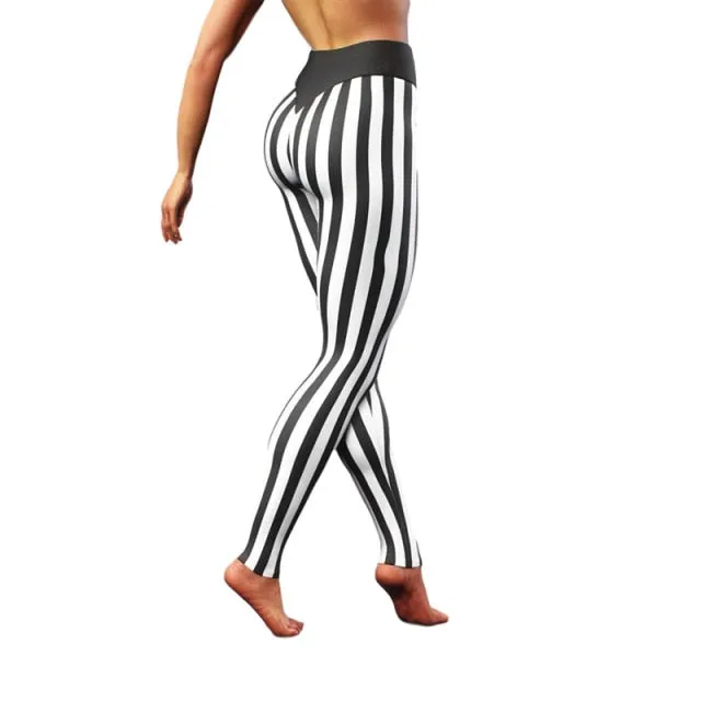 Skinny Bright High Elastic Waist Push Up Leggings