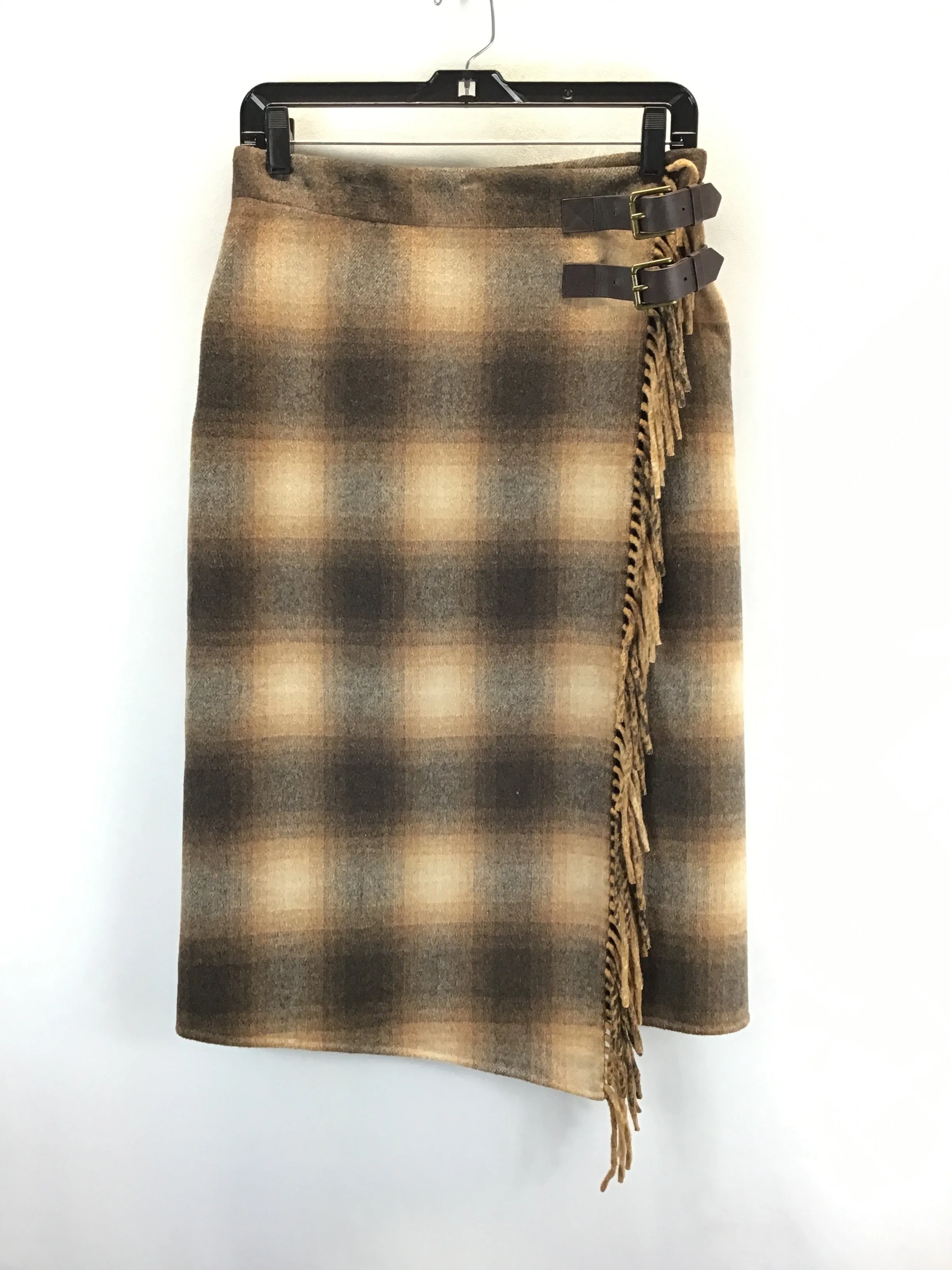 Skirt Midi By Banana Republic In Brown, Size: S