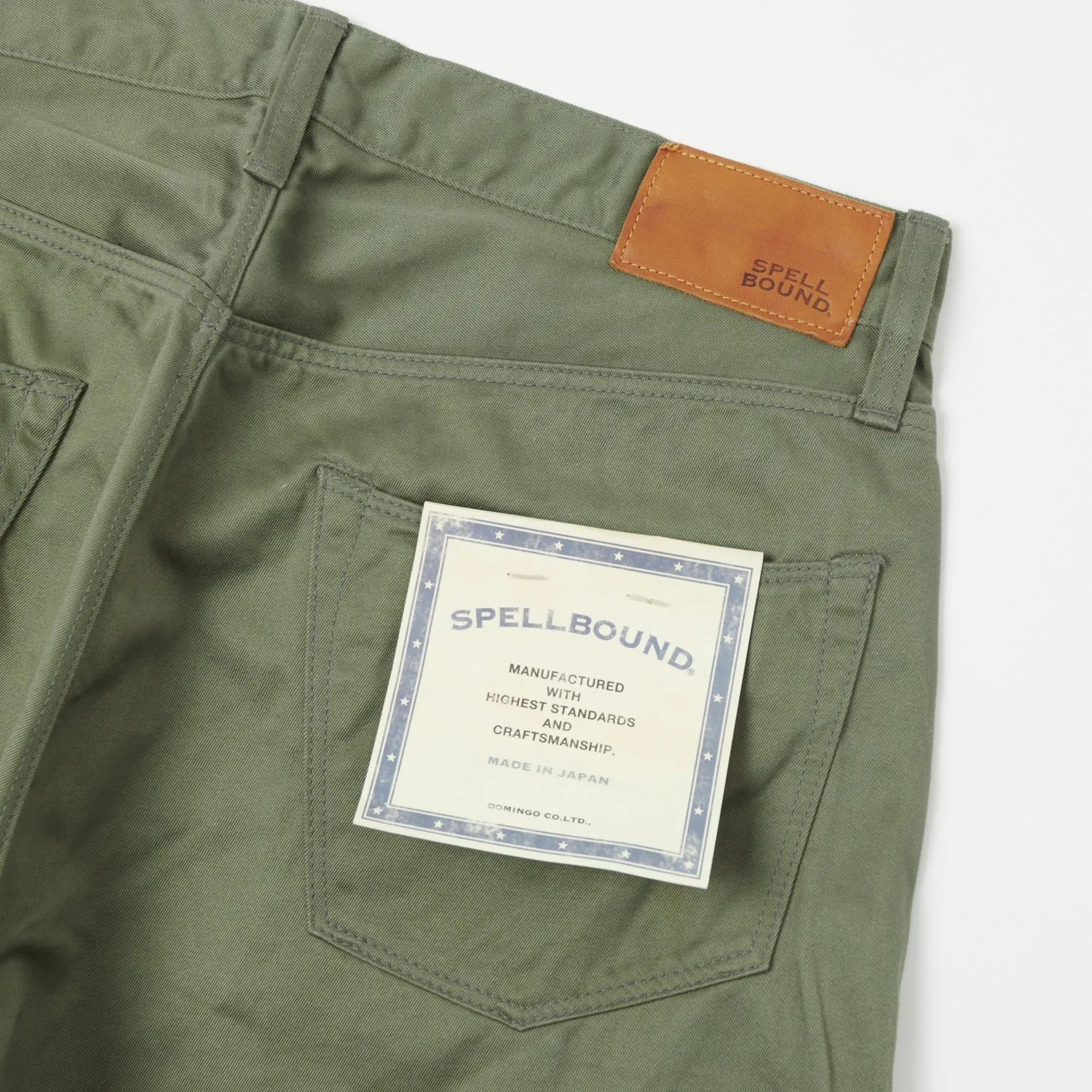 Spellbound 40-157T Regular Straight Chino - Olive Green