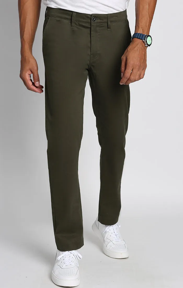 Stretch Straight Fit Bowie Chino