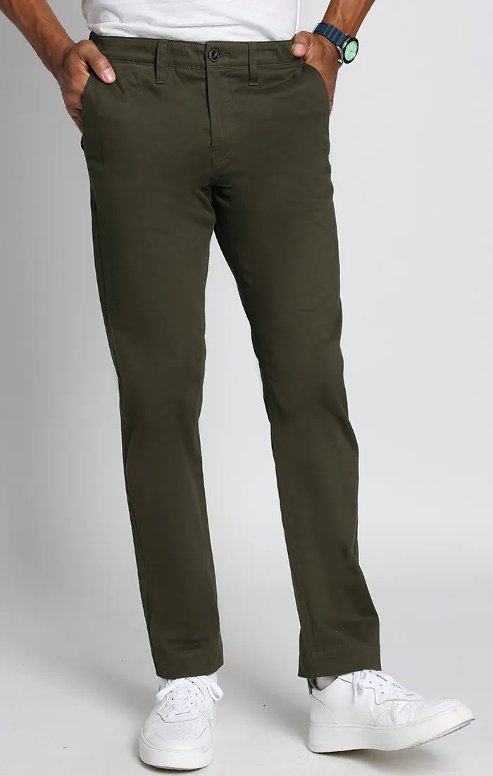 Stretch Straight Fit Bowie Chino