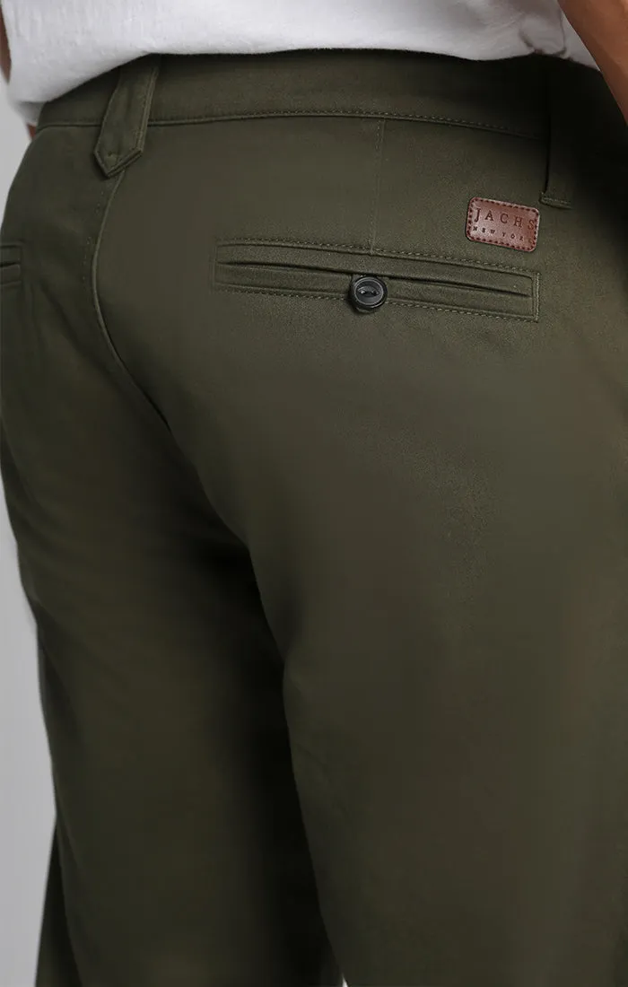 Stretch Straight Fit Bowie Chino