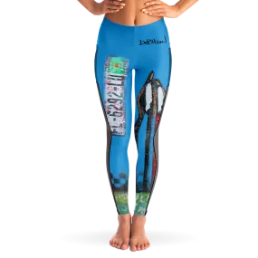 Take me away Legging with mesh